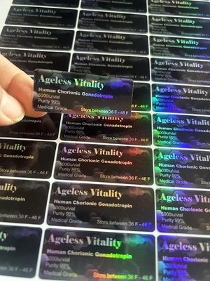 TB500 5mg Peptid 2ML 3ML Şişe Etiketleri Yüksek Standartlar Özel