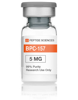 Bpc 157 5mg Peptit Kendinden Yapışkanlı 2ml Flakon Etiketleri, Su Geçirmez Eczane Flakon Etiketleri