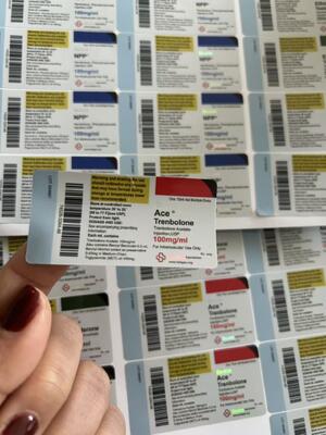 Tre Acetate 100 Mg 6x3cm 10 ml cam şişeler için uygundur