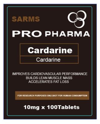 Cardarine 10mg Oral Tablet Şişe Etiketleri