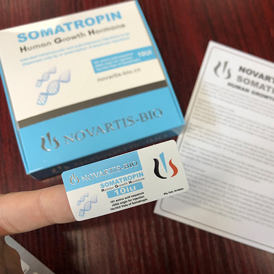 Parlak 2ml HG 10IU Farmasötik flakon Flakon Etiketleri