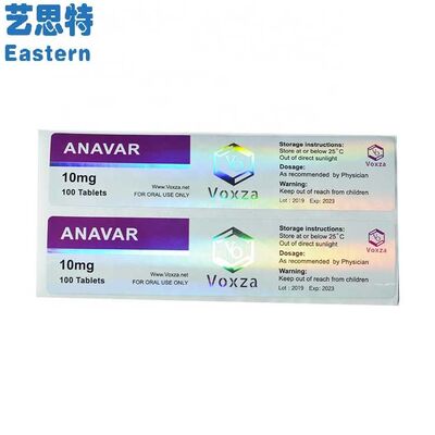 Hap Şişesi Suya Dayanıklı Yapışkanlı flakon Cam Flakon Etiketleri