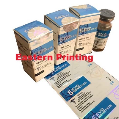 Dia 2cm Lazer Damgalı 10ml Hologramlı Cam Flakon Etiketleri