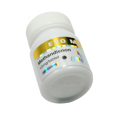 Parlak Laklı PET Oral şişe Altın folyo ile damgalanmış şişe etiketleri