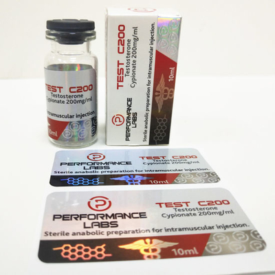 58-20-8 %99 test Cypionate 250mg Etiketleri ve Kutuları