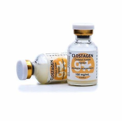 Clostebol Asetat 10ml %99 Saflıkta Toz Cam Etiketleri ve Kutuları