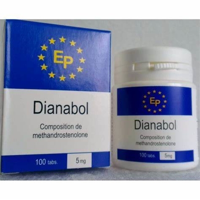 Dianabol Metandrostenolon 100mg Tablet Şişe Etiketleri ve Kutuları